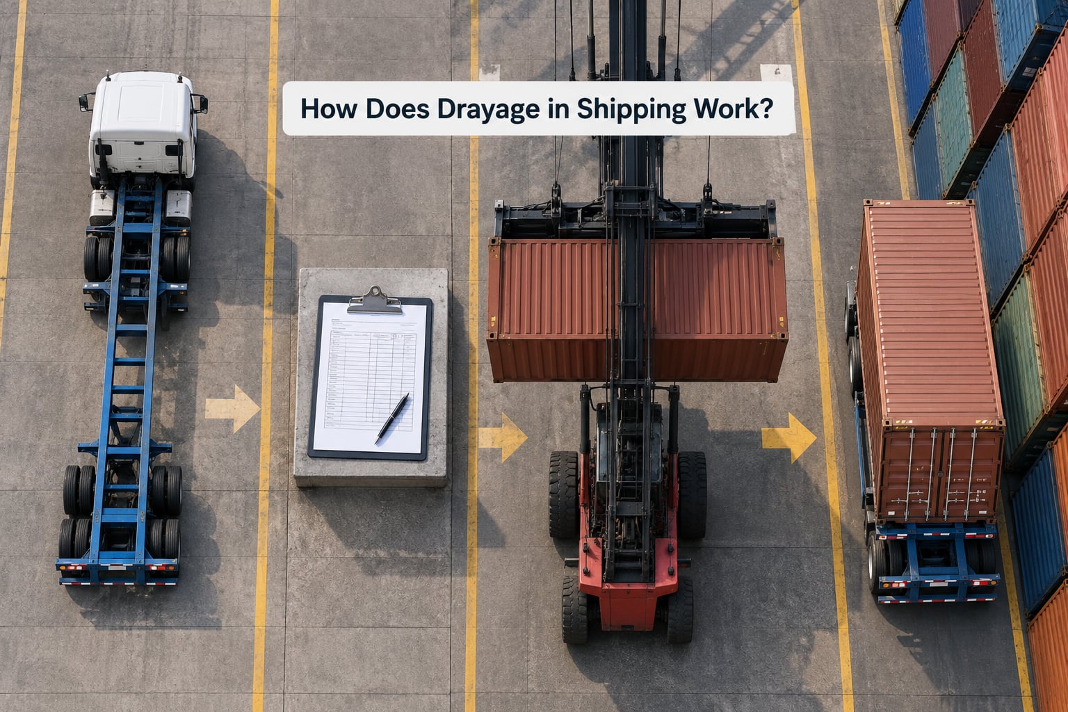 How Does Drayage in Shipping Work?