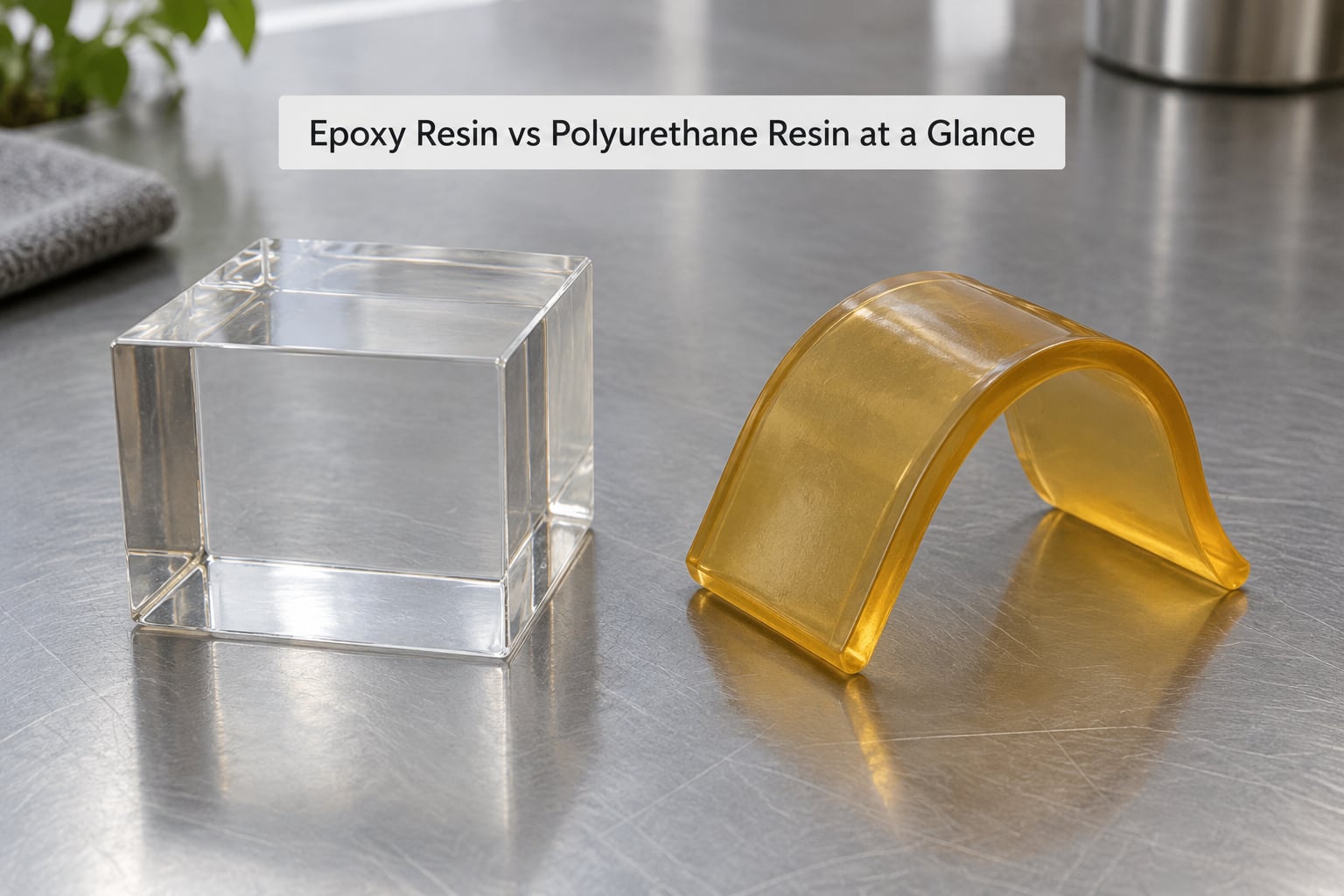 Epoxy Resin vs Polyurethane Resin at a Glance