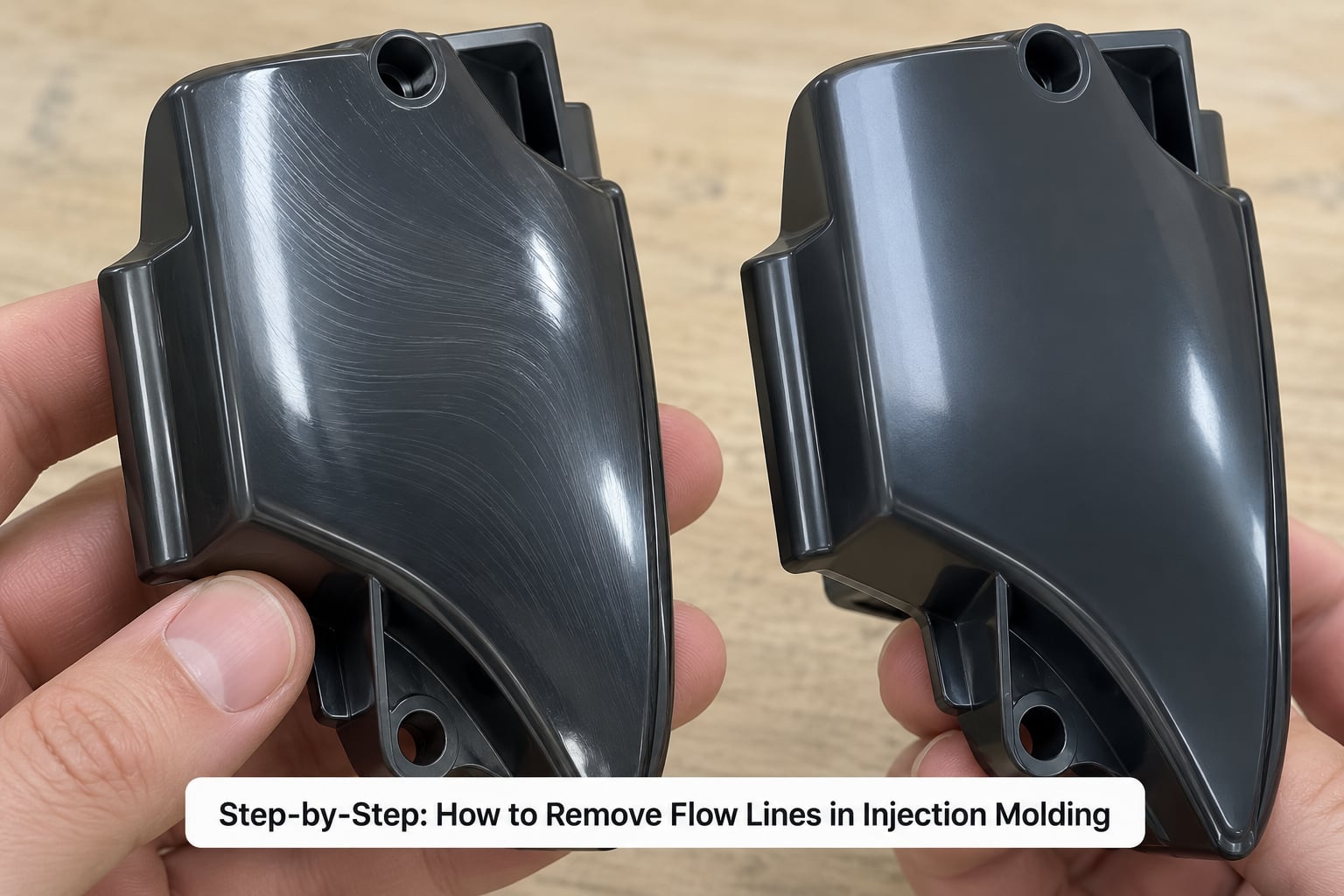 Step-by-Step: How to Remove Flow Lines in Injection Molding