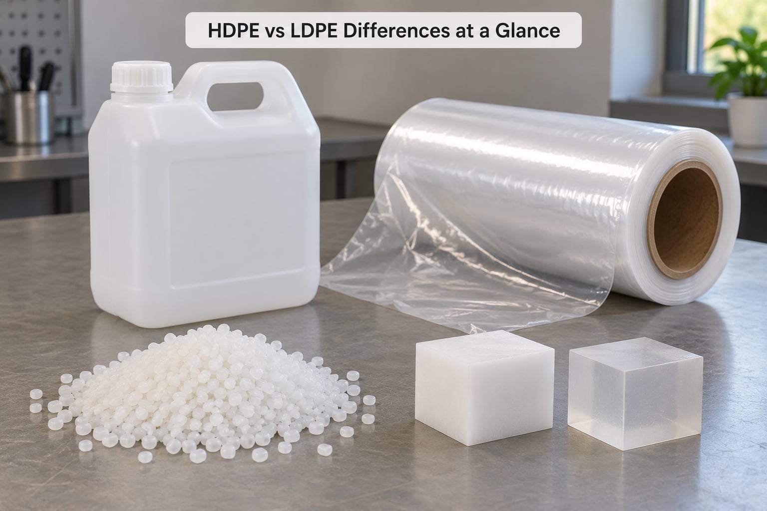 HDPE vs LDPE Differences at a Glance