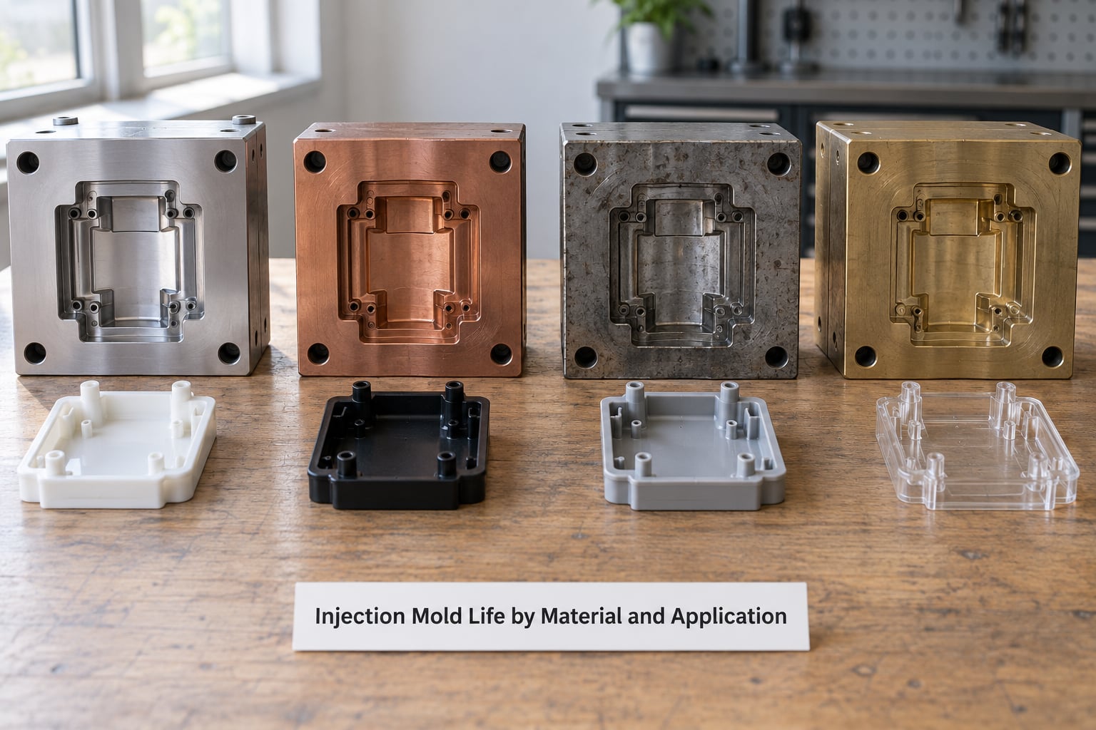 Injection Mold Life by Material and Application