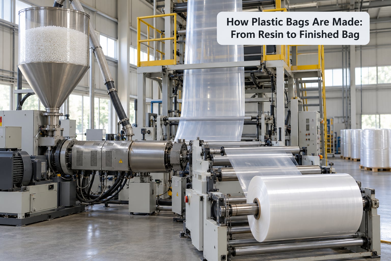 How Plastic Bags Are Made: From Resin to Finished Bag