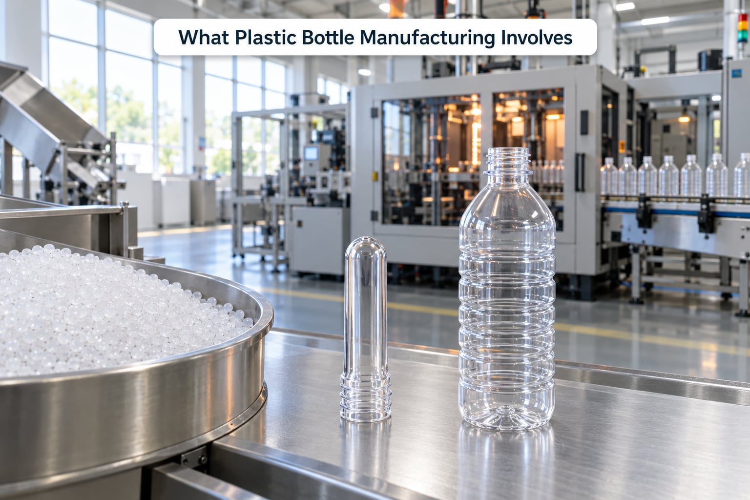 What Plastic Bottle Manufacturing Involves
