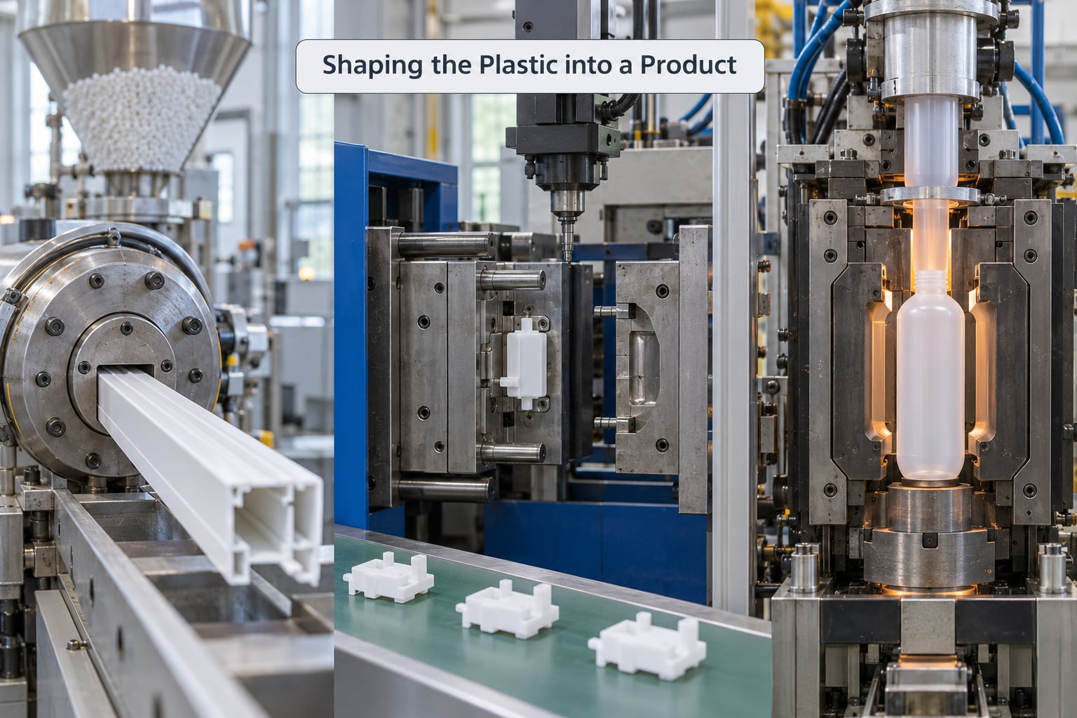 Shaping the Plastic into a Product