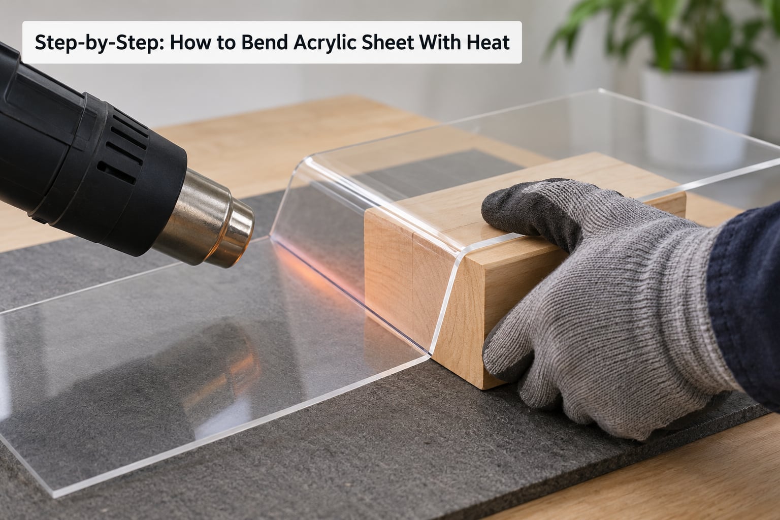 Step-by-Step: How to Bend Acrylic Sheet With Heat
