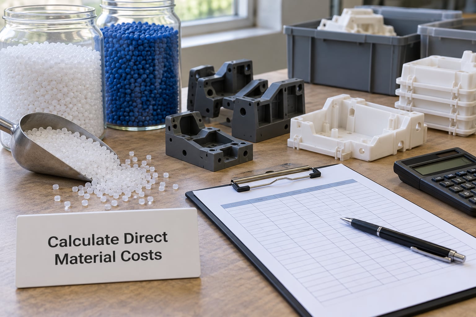 Calculate Direct Material Costs