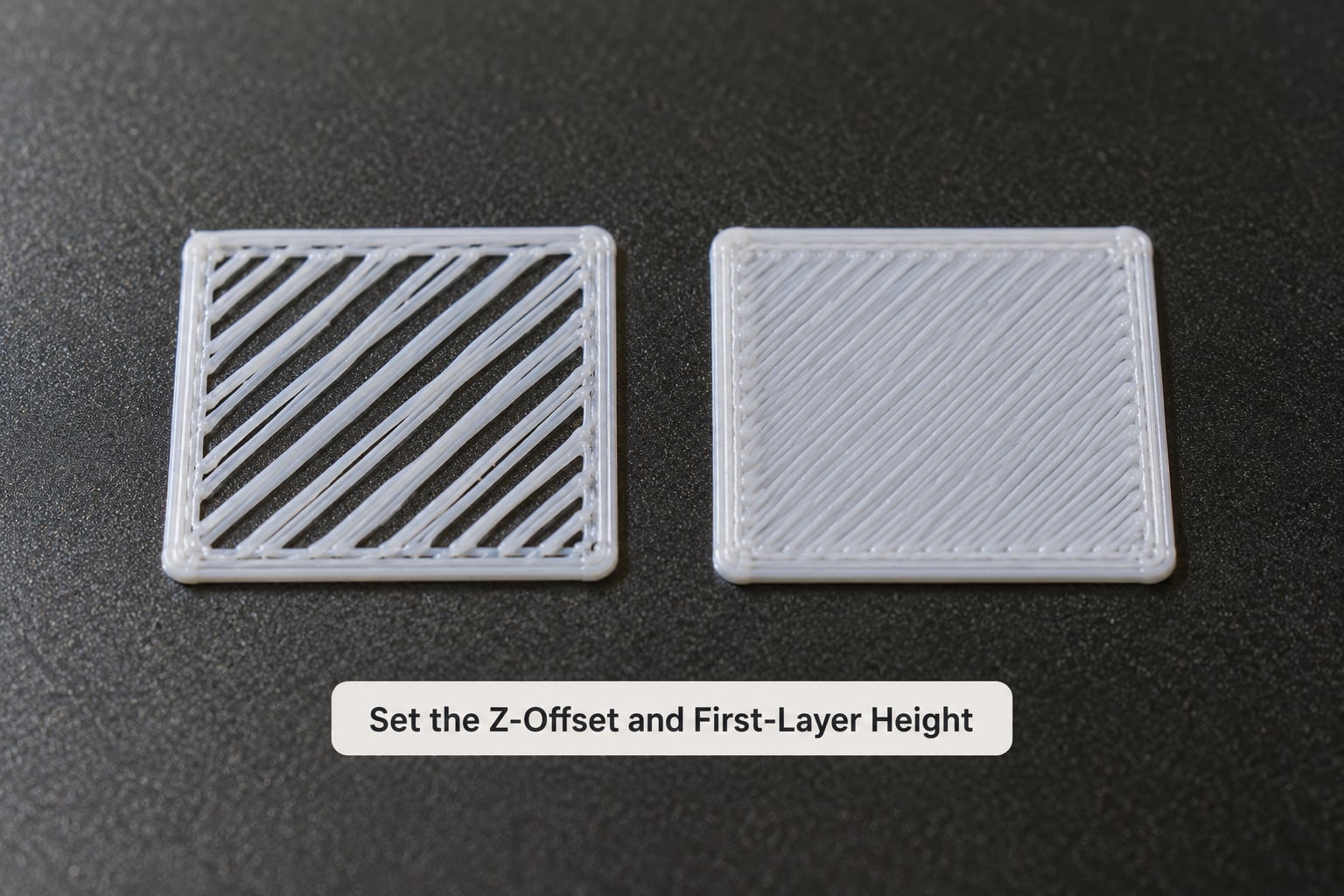 Set the Z-Offset and First-Layer Height