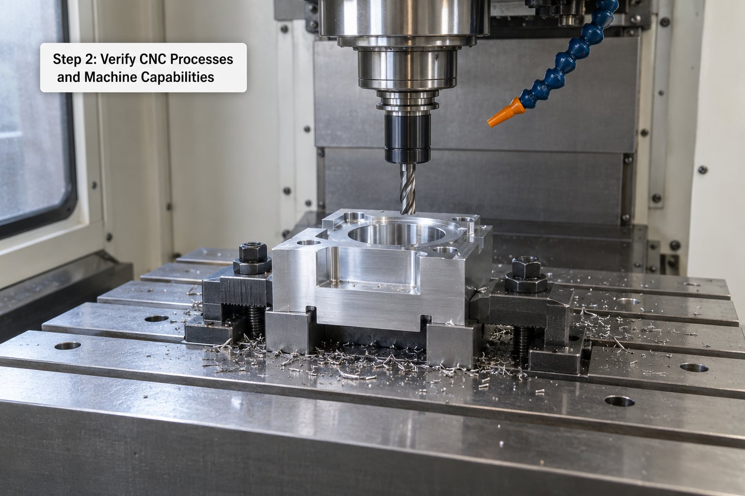 Step 2: Verify CNC Processes and Machine Capabilities