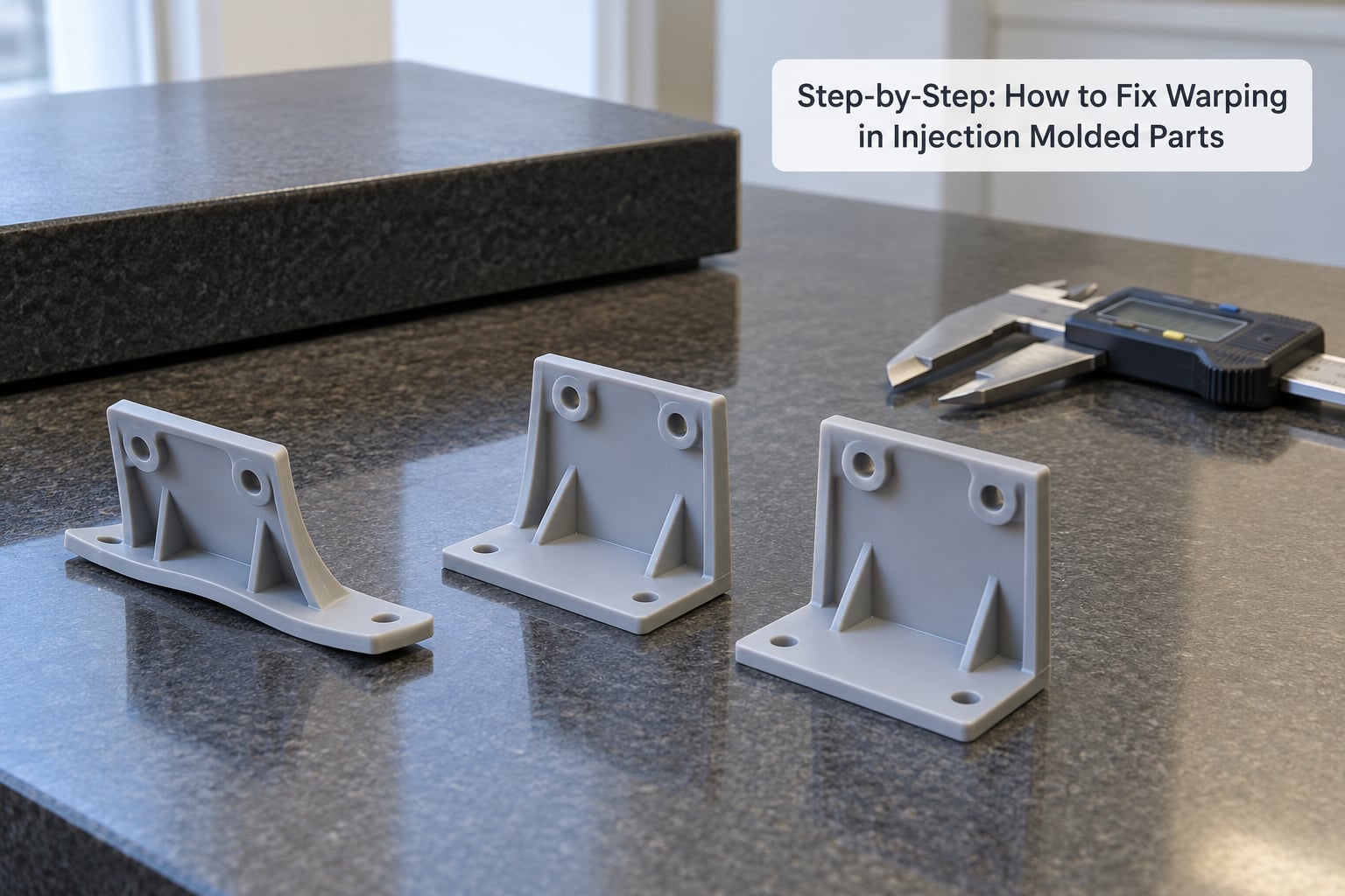 Step-by-Step: How to Fix Warping in Injection Molded Parts