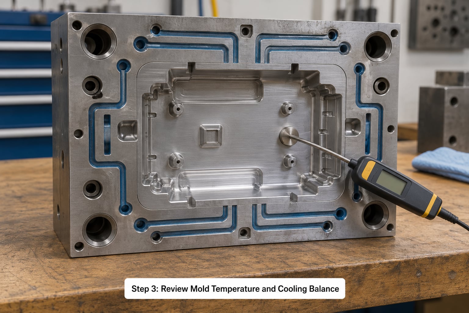 Step 3: Review Mold Temperature and Cooling Balance