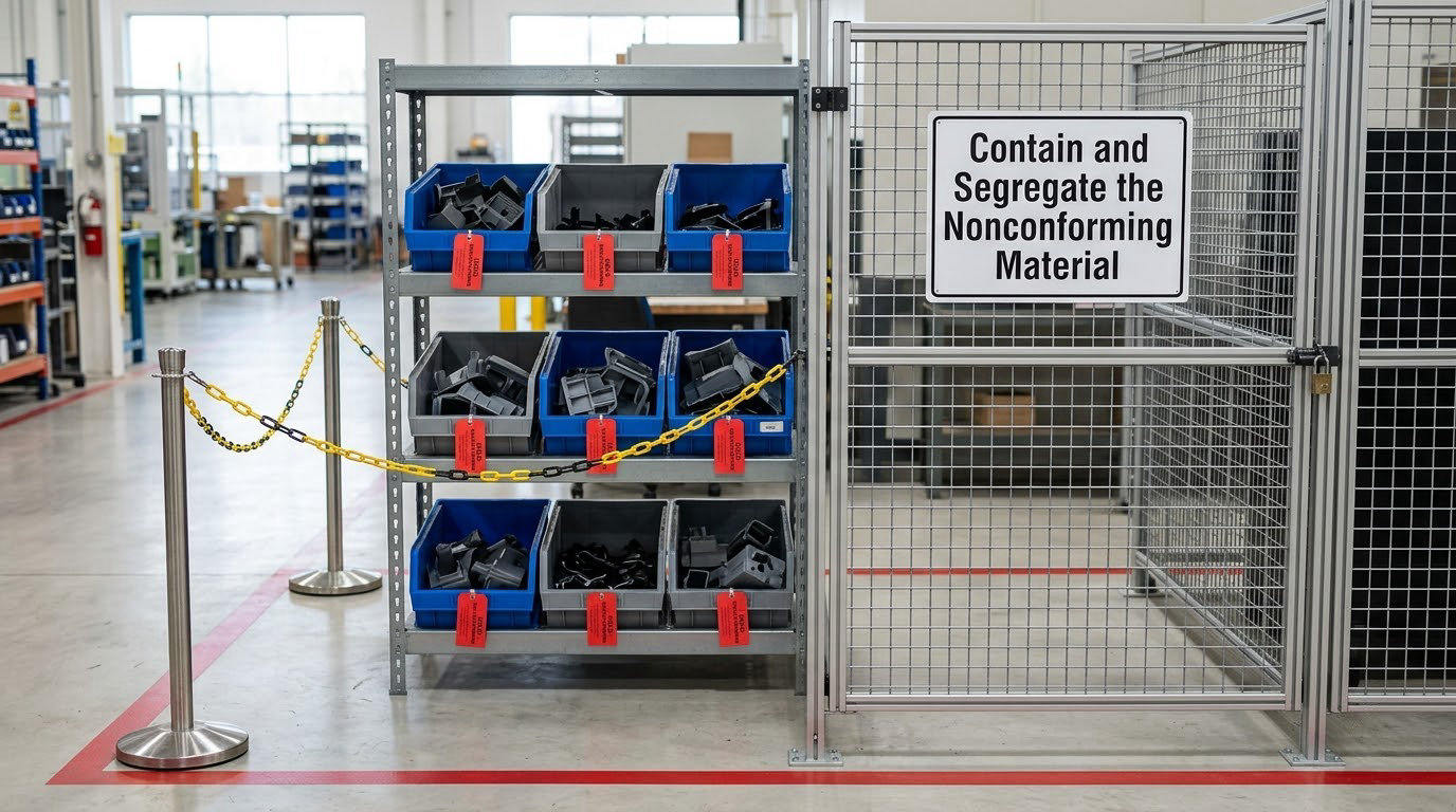 Contain and Segregate the Nonconforming Material