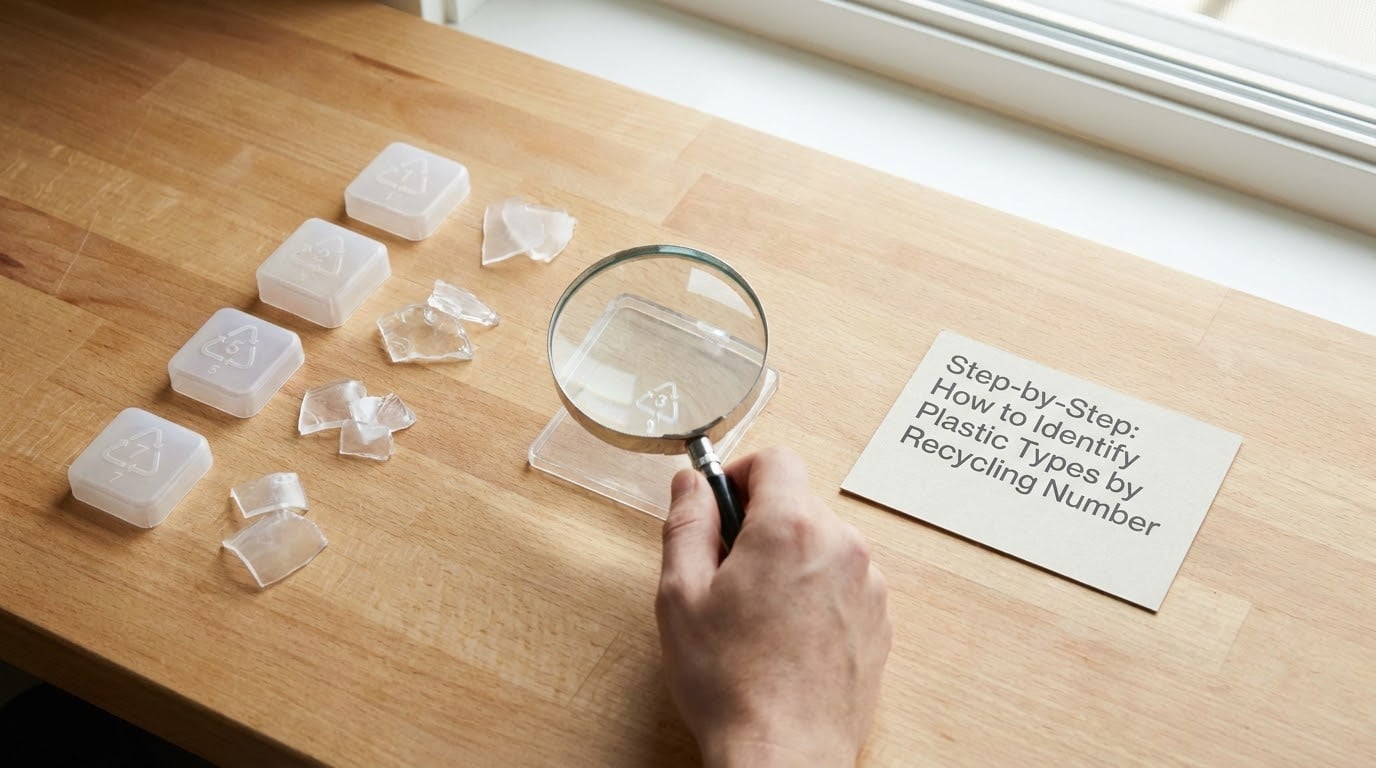 Step-by-Step: How to Identify Plastic Types by Recycling Number