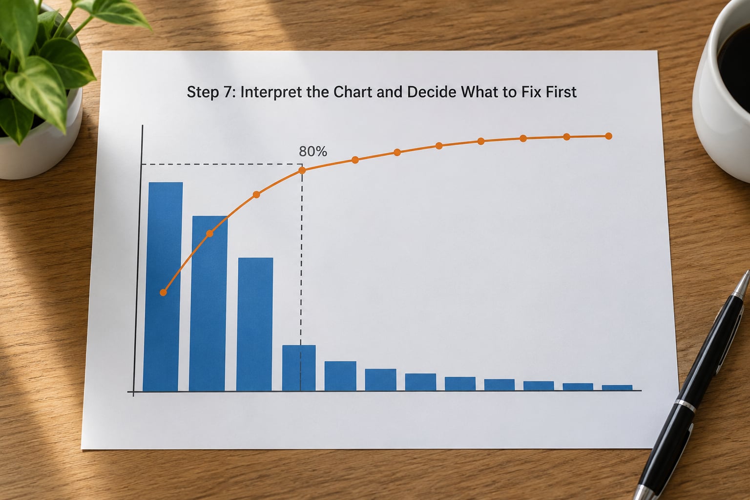 Step 7: Interpret the Chart and Decide What to Fix First