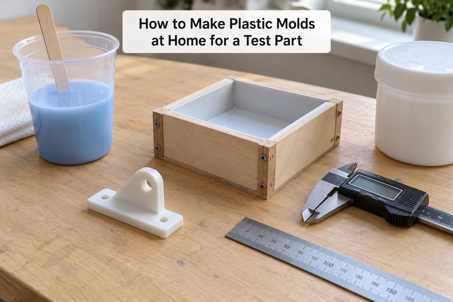 How to Make Plastic Molds at Home for a Test Part