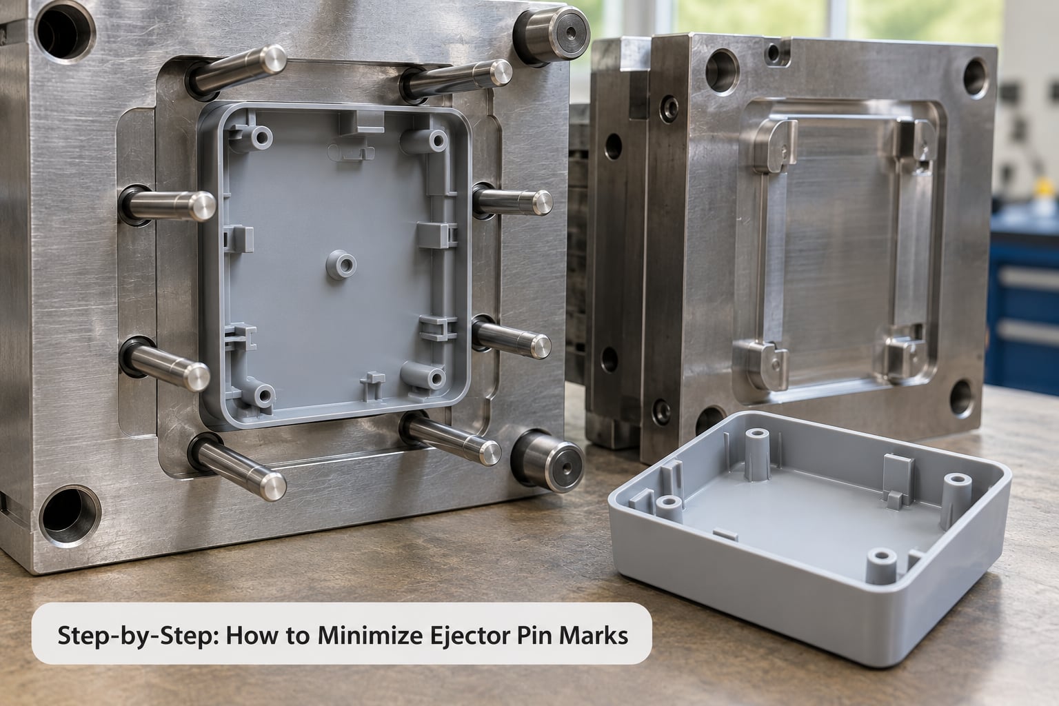 Step-by-Step: How to Minimize Ejector Pin Marks