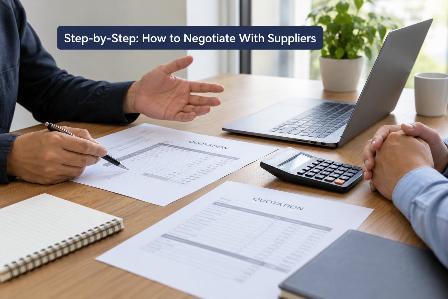 Step-by-Step: How to Negotiate With Suppliers