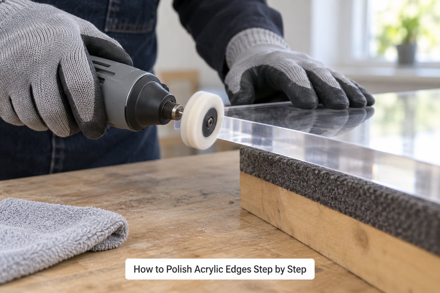 How to Polish Acrylic Edges Step by Step