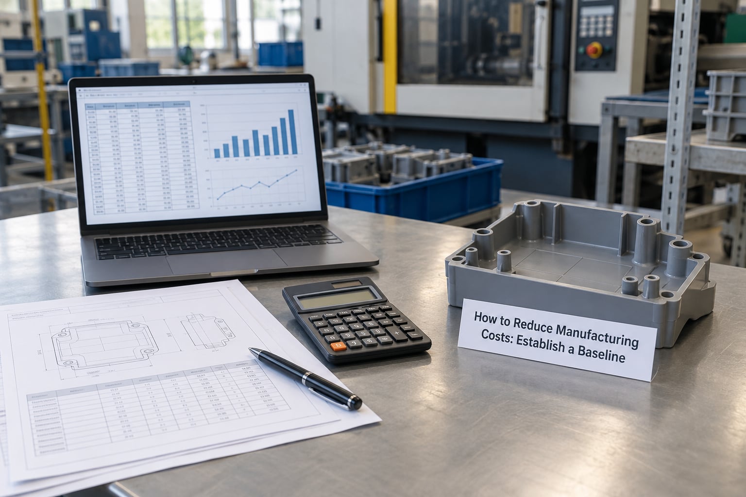 How to Reduce Manufacturing Costs: Establish a Baseline