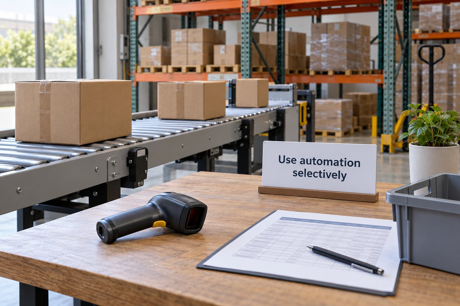 Use automation selectively
