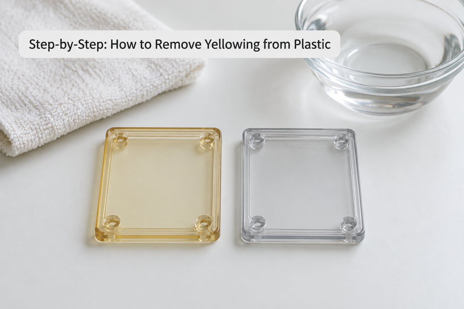 Step-by-Step: How to Remove Yellowing from Plastic