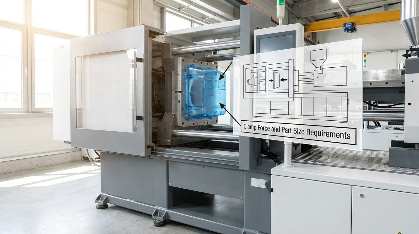 Clamp Force and Part Size Requirements