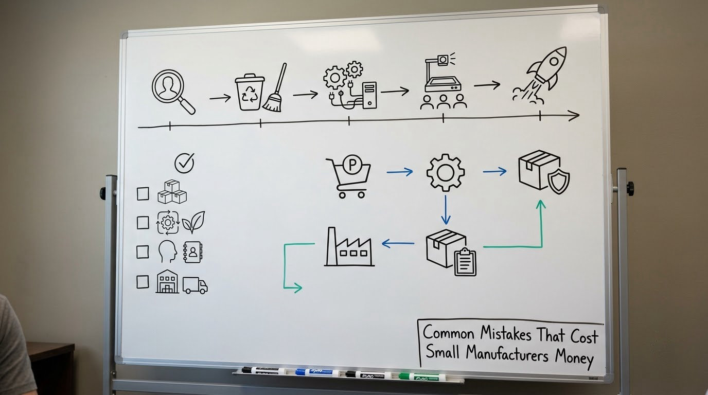 Common Mistakes That Cost Small Manufacturers Money
