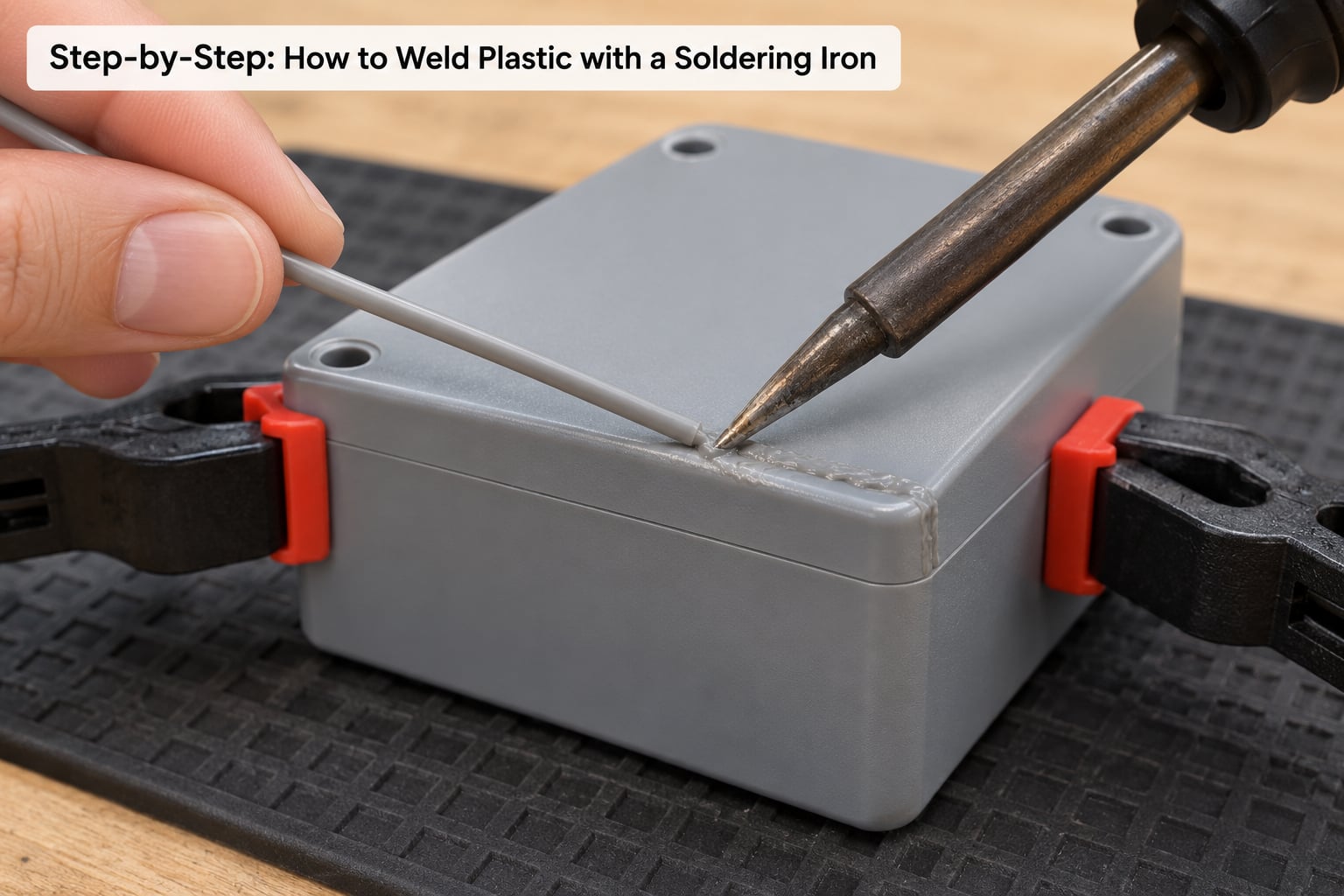 Step-by-Step: How to Weld Plastic with a Soldering Iron