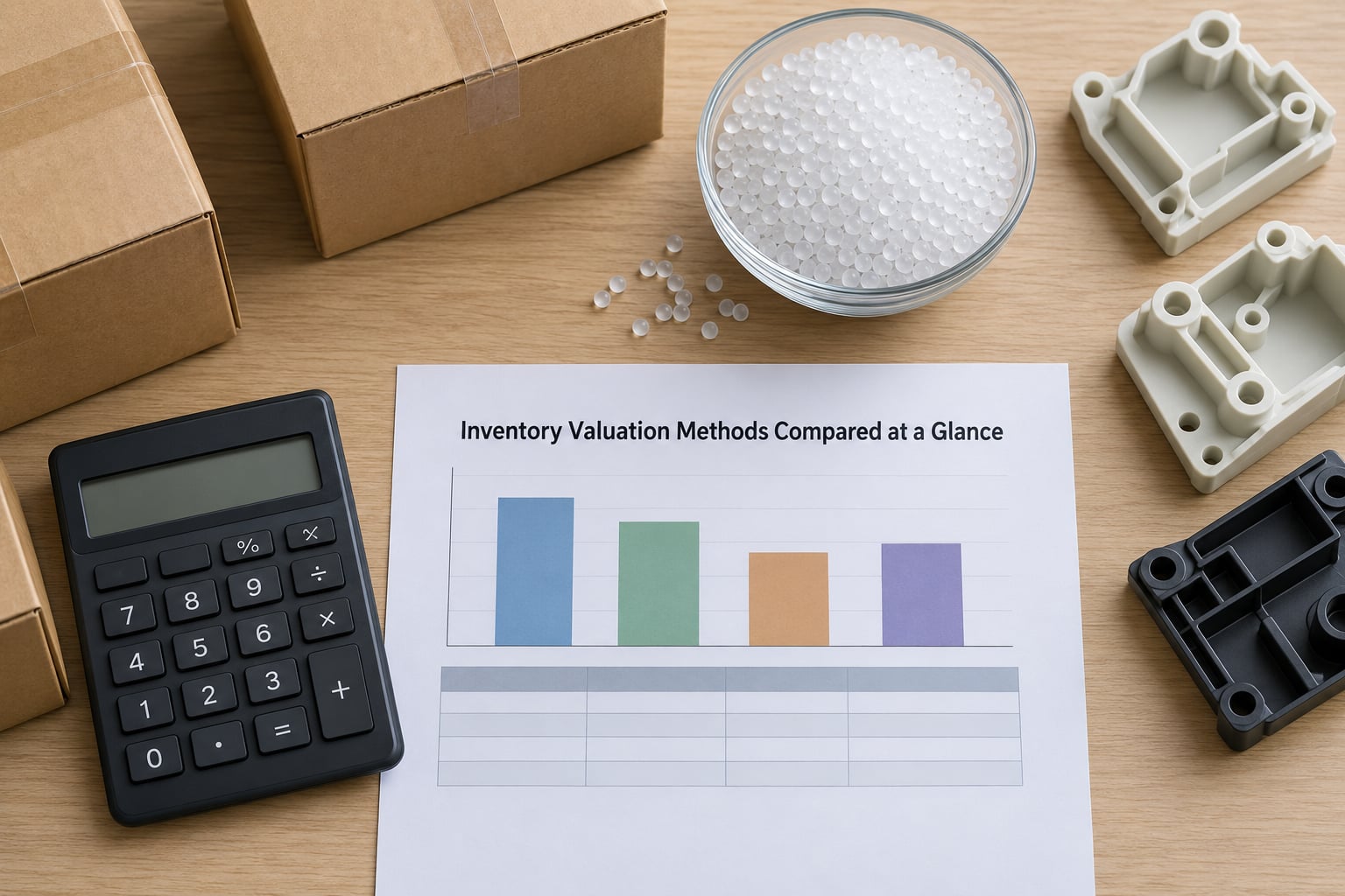 Inventory Valuation Methods Compared at a Glance