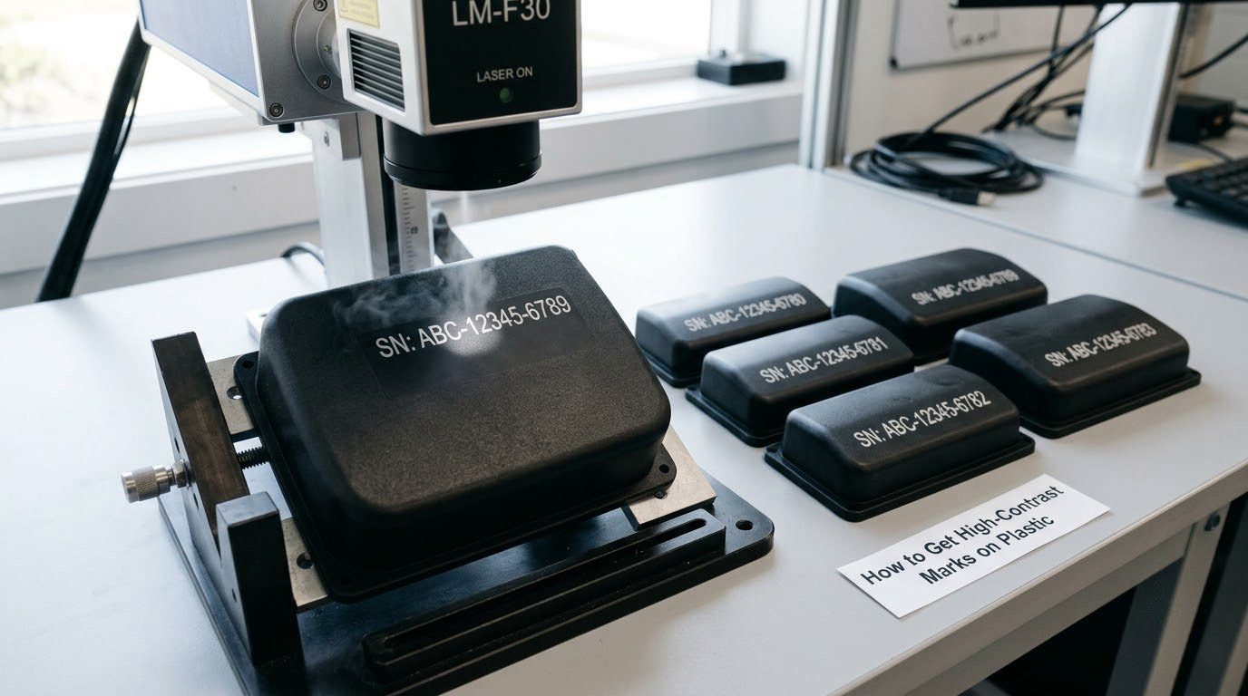 How to Get High-Contrast Marks on Plastic