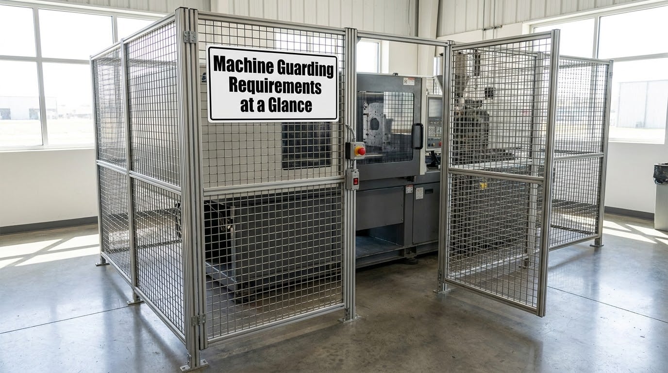 Machine Guarding Requirements at a Glance