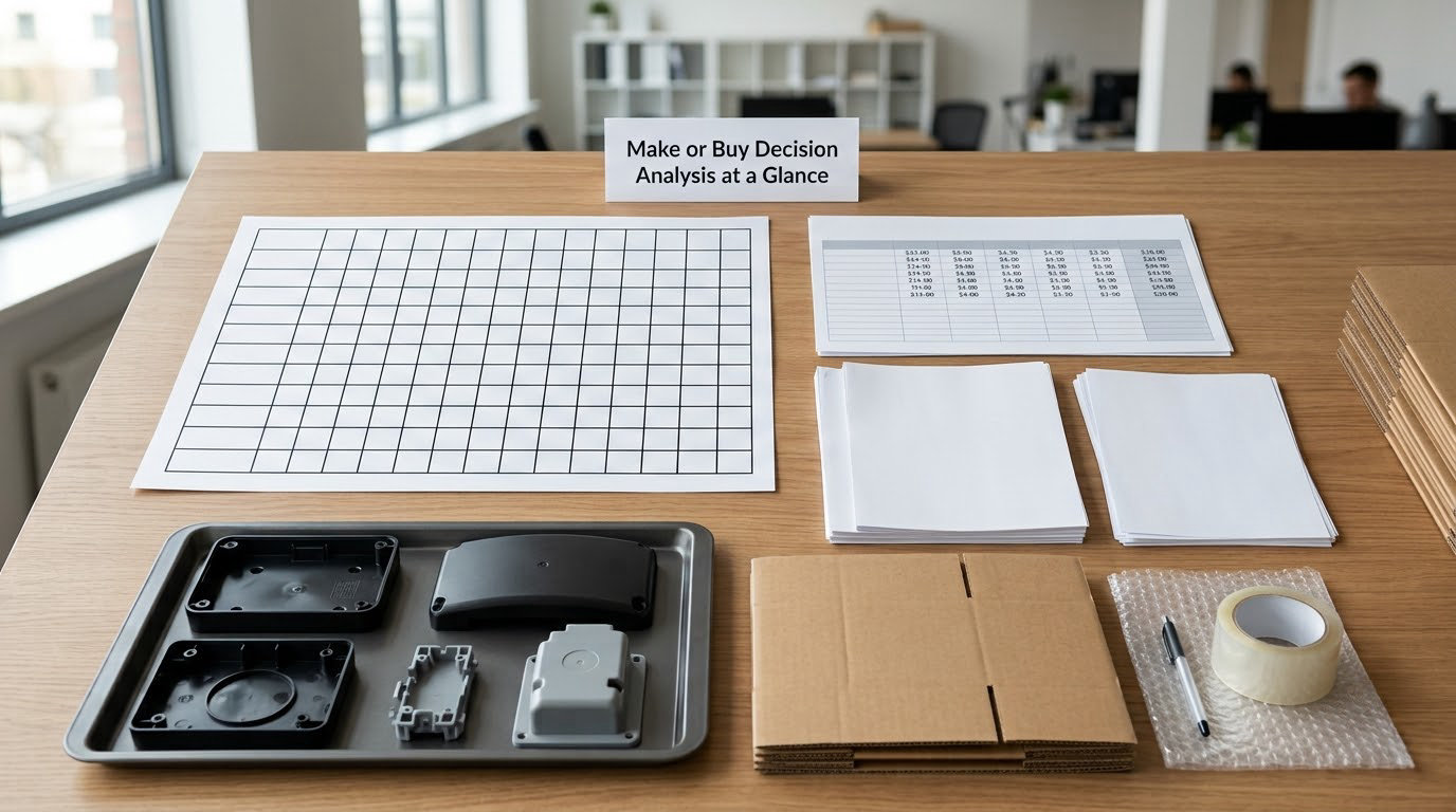 Make or Buy Decision Analysis at a Glance
