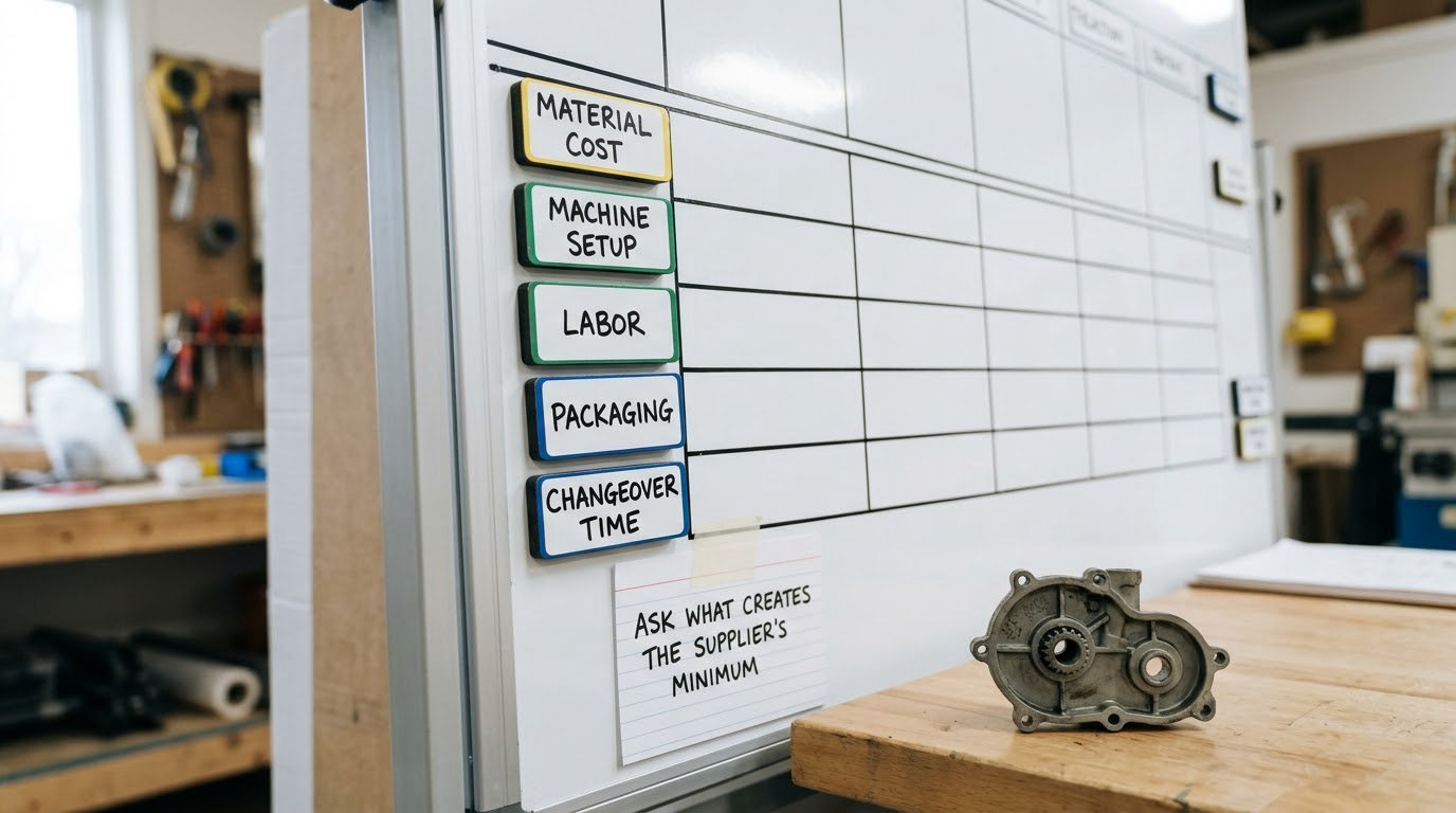 Ask What Creates the Supplier's Minimum