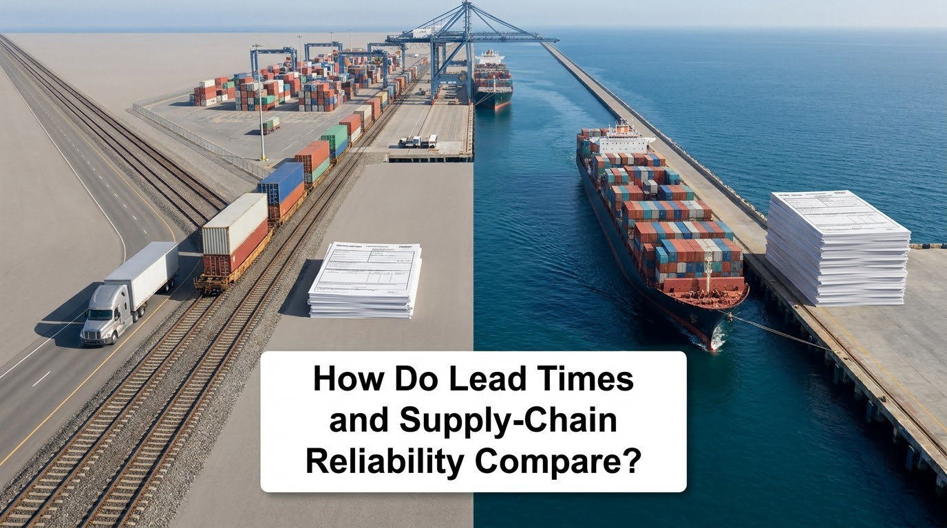How Do Lead Times and Supply-Chain Reliability Compare?