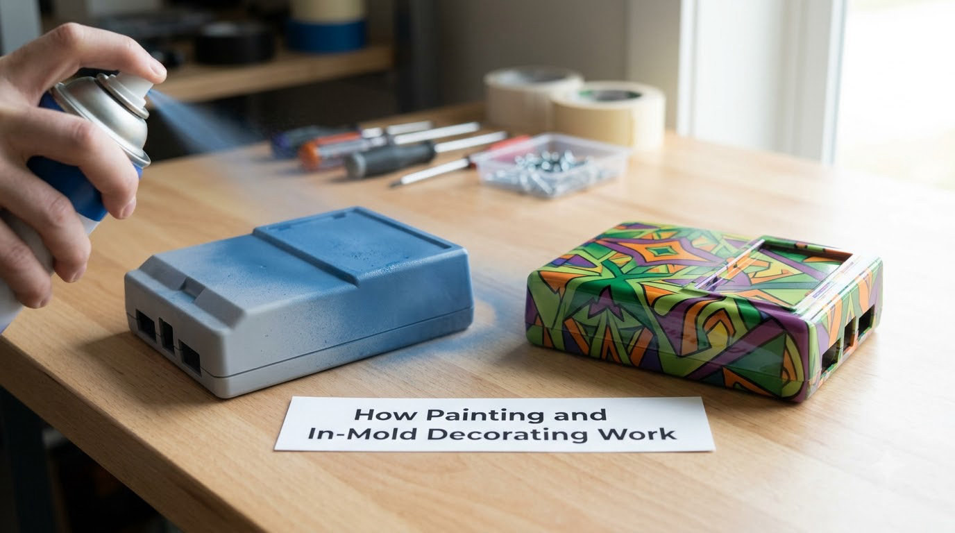 How Painting and In-Mold Decorating Work