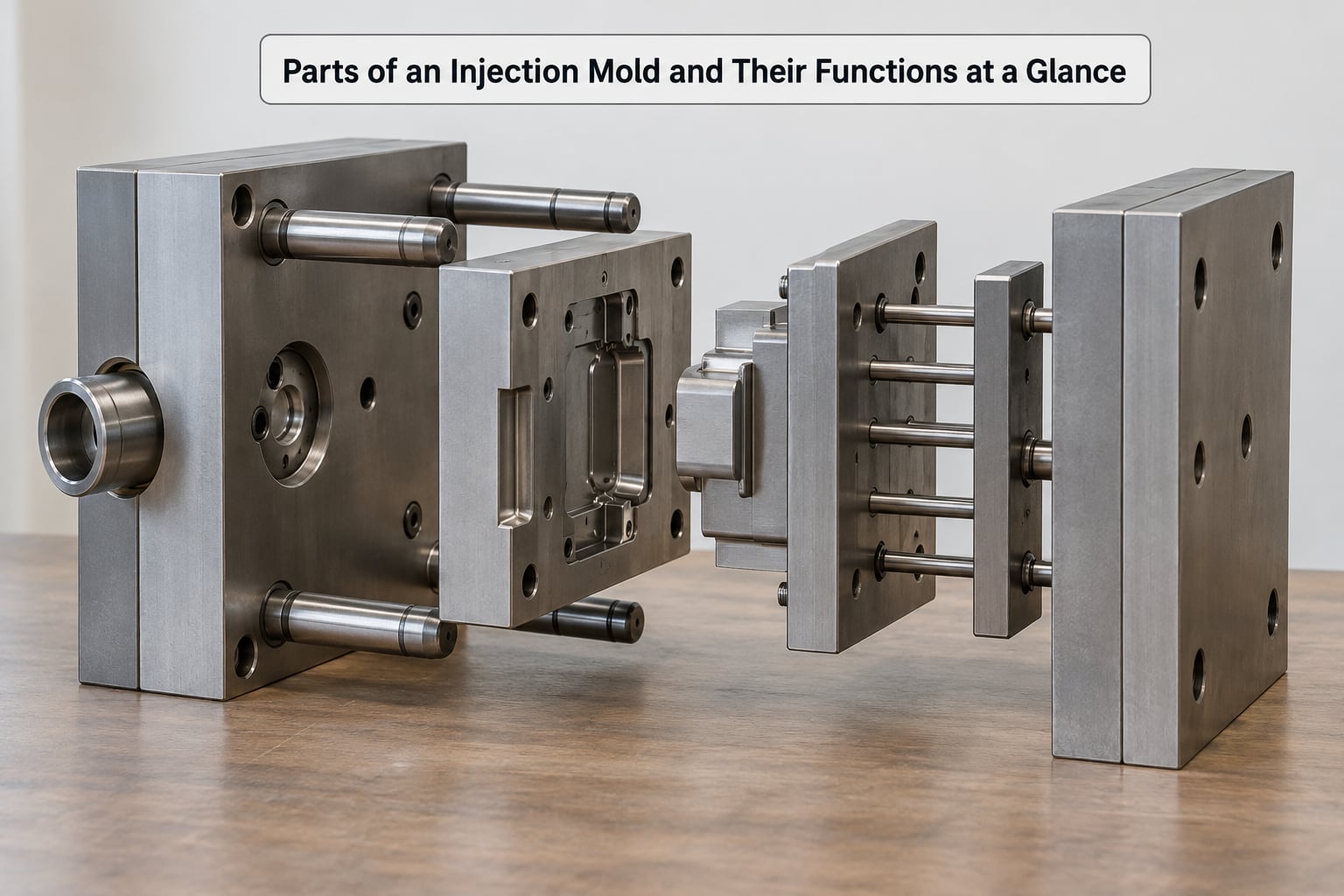 Parts of an Injection Mold and Their Functions at a Glance