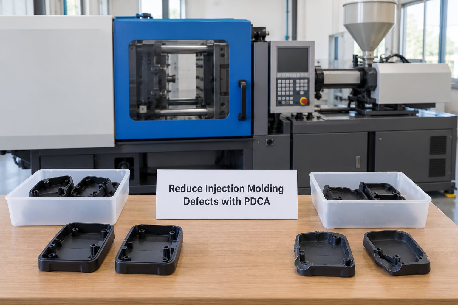 Reduce Injection Molding Defects with PDCA
