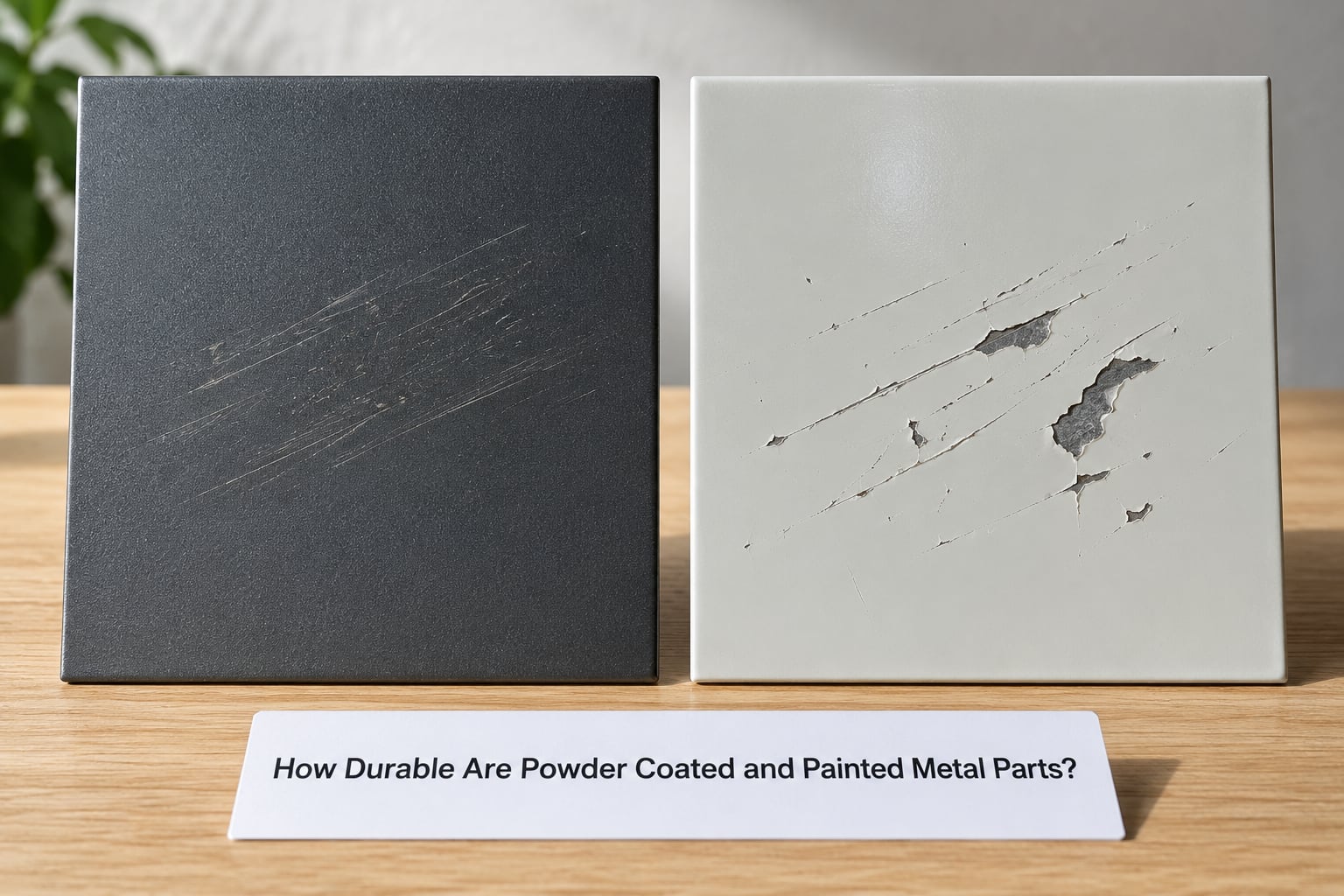 How Durable Are Powder Coated and Painted Metal Parts?