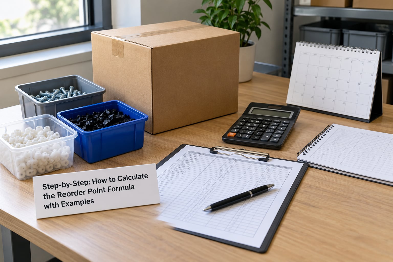 Step-by-Step: How to Calculate the Reorder Point Formula with Examples