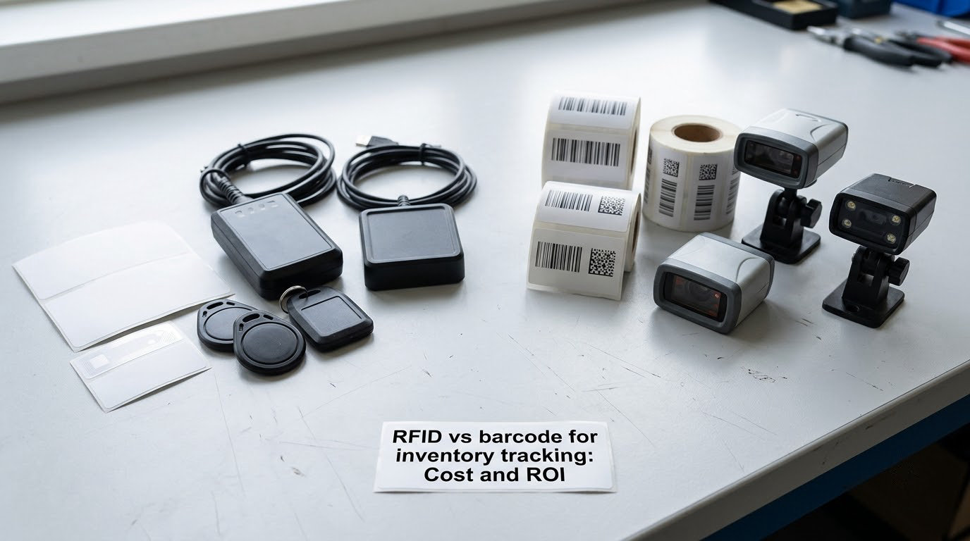 RFID vs barcode for inventory tracking: Cost and ROI
