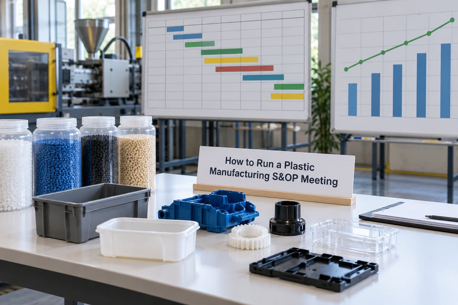 How to Run a Plastic Manufacturing S&OP Meeting