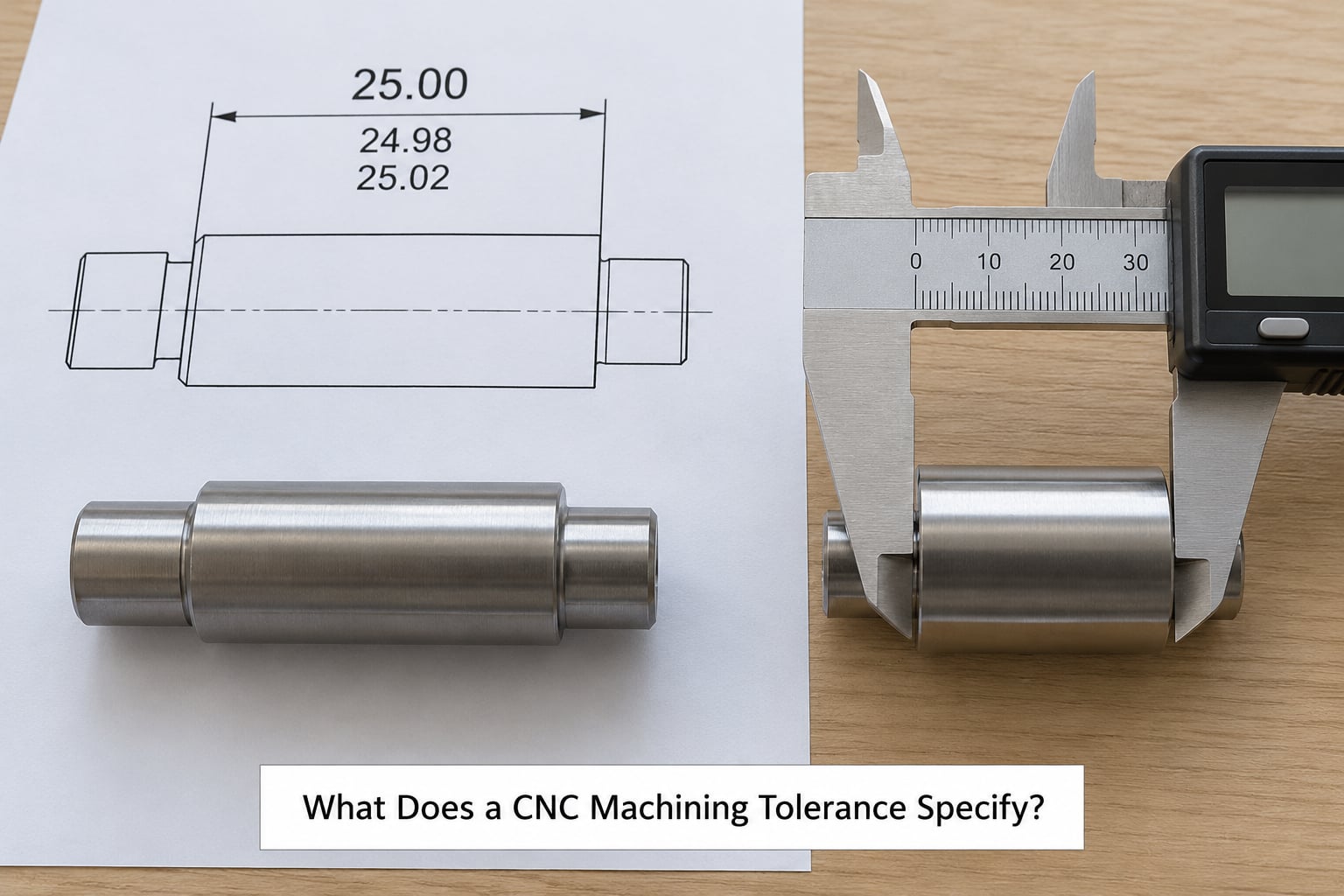What Does a CNC Machining Tolerance Specify?