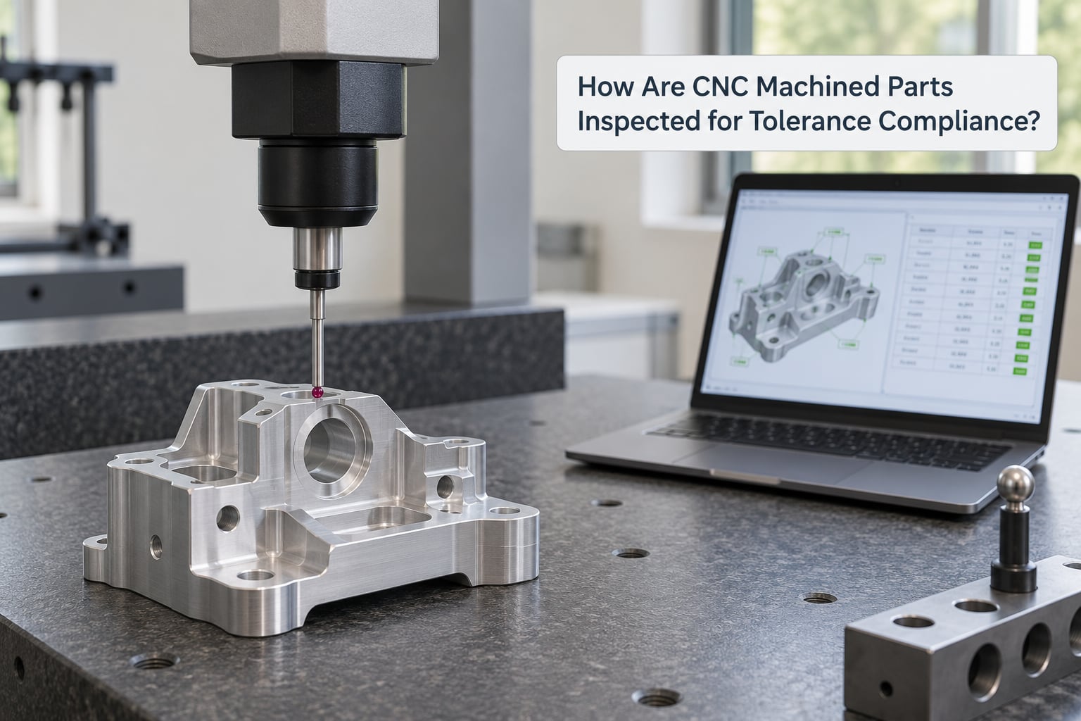 How Are CNC Machined Parts Inspected for Tolerance Compliance?