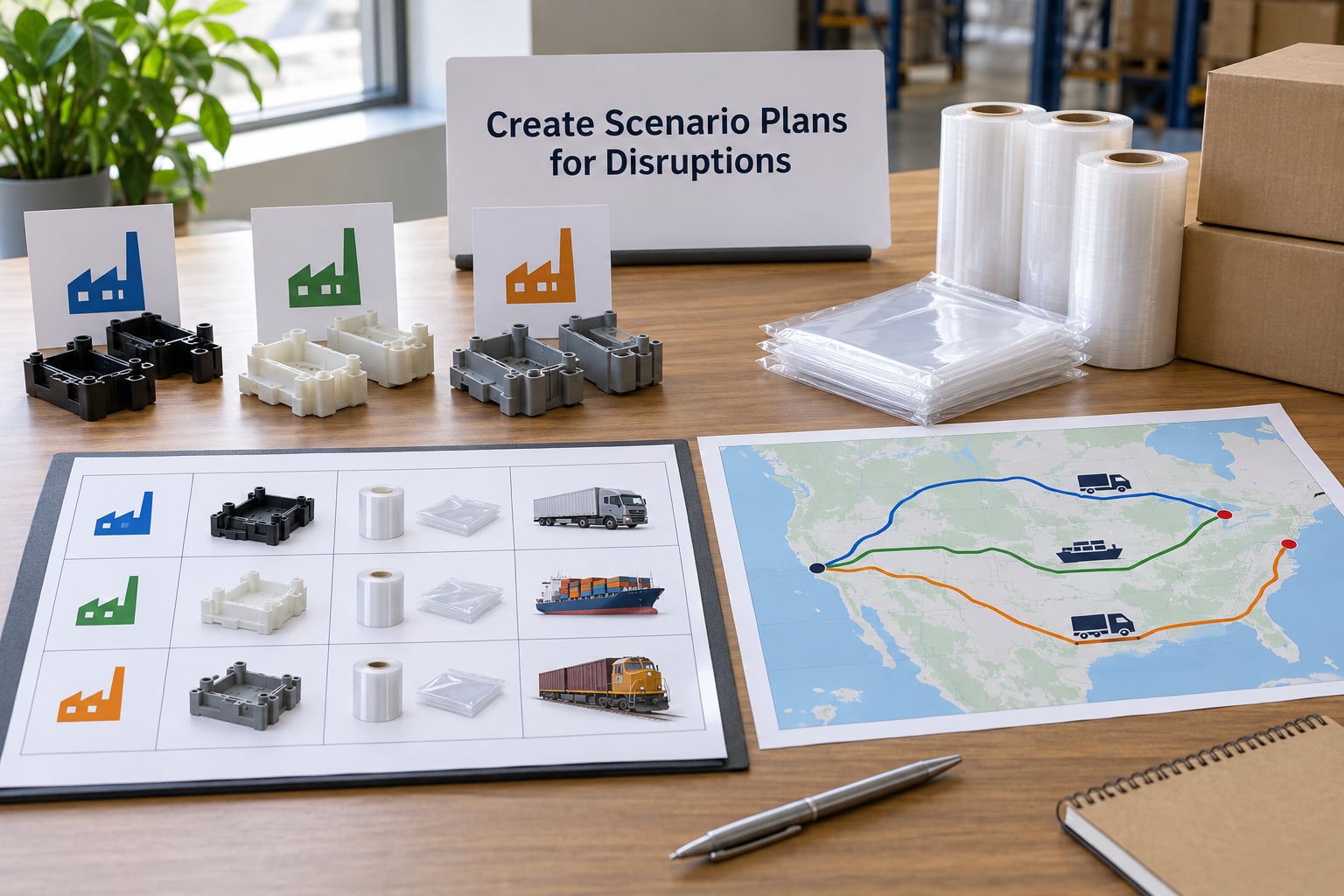 Create Scenario Plans for Disruptions