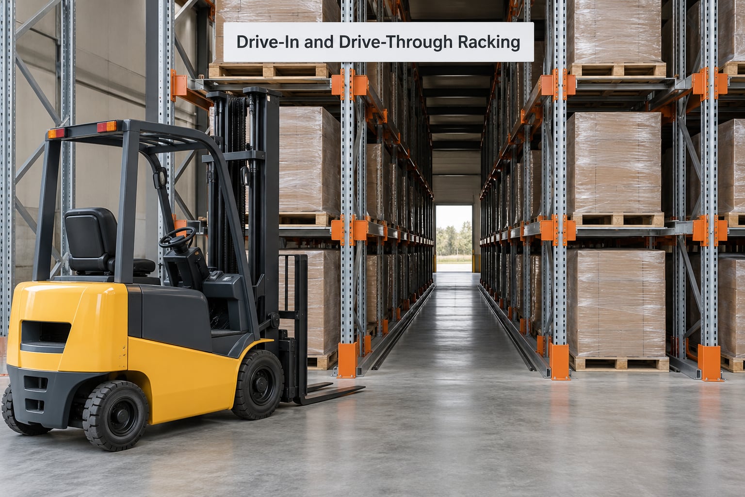 Drive-In and Drive-Through Racking