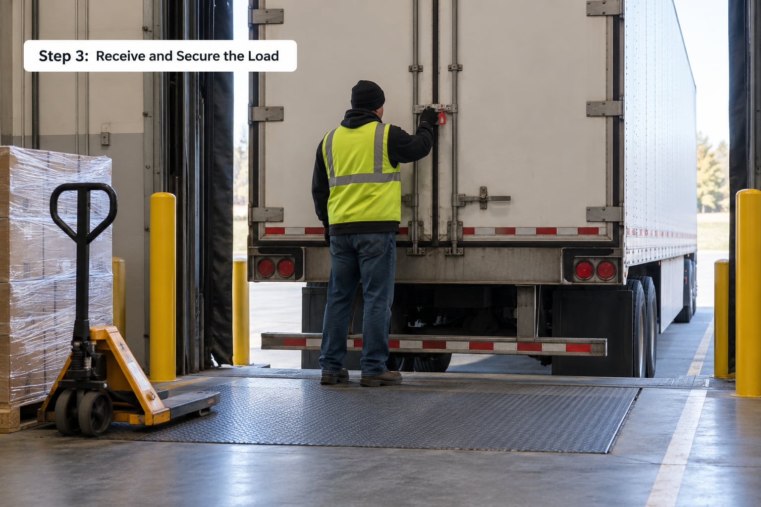 Step 3: Receive and Secure the Load