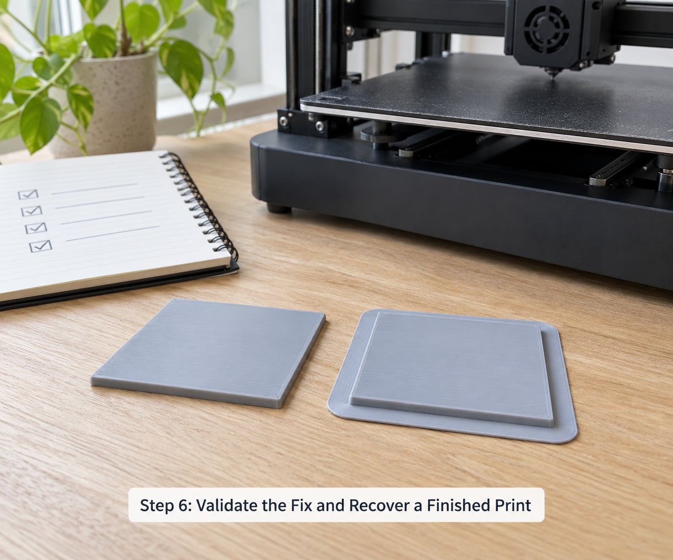 Step 6: Validate the Fix and Recover a Finished Print