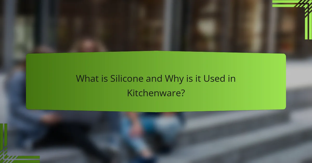 What is Silicone and Why is it Used in Kitchenware?